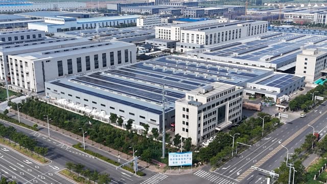 安徽五潤五河織造基地鳥瞰